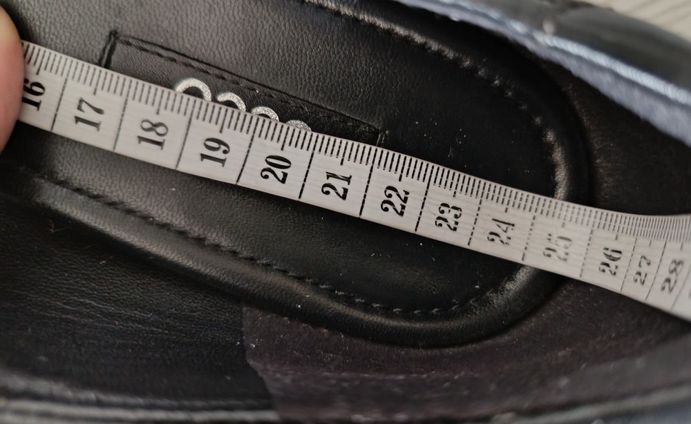Buty damskie skórzane baleriny Ecco 38