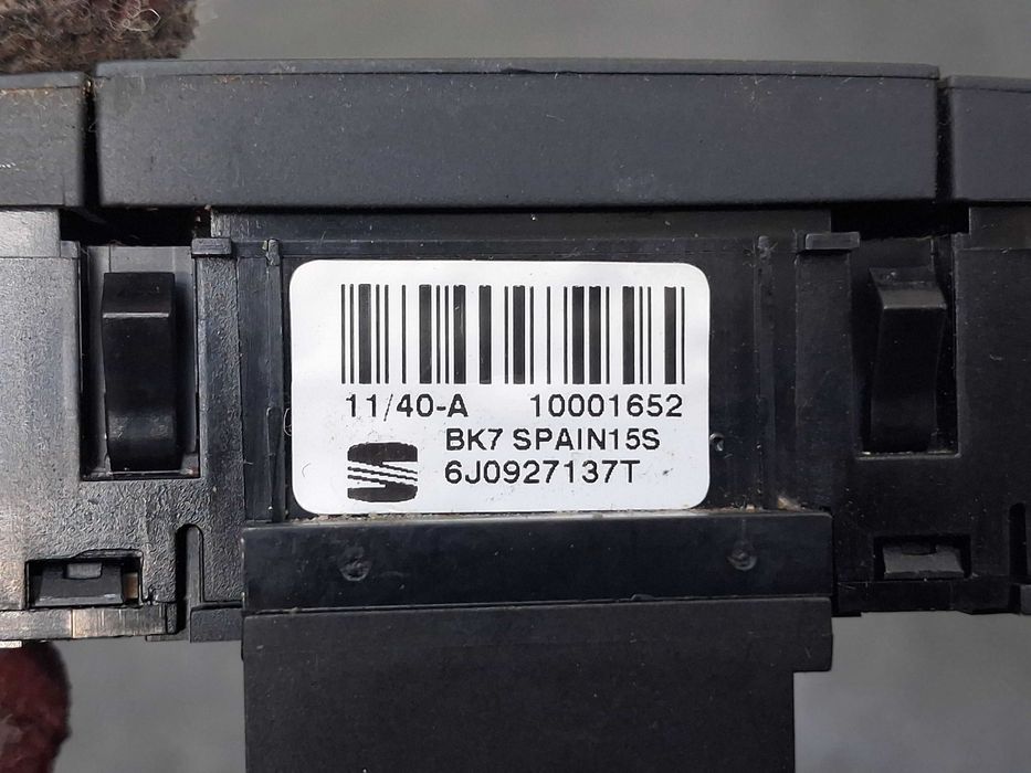 Seat Ibiza IV Panel Przełączników 6J0927137T