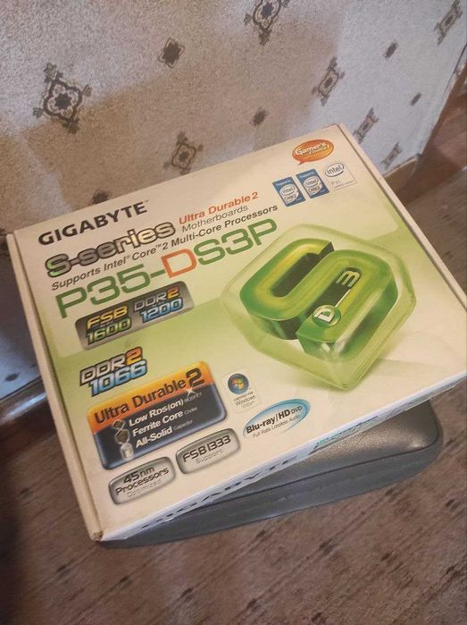 Материнська плата Gigabyte ga-p35-ds3p + XEON L5430 ! комплект