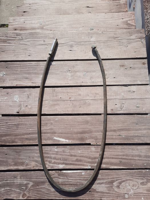 Przewód hydrauliczny wąż stary zakręcany
