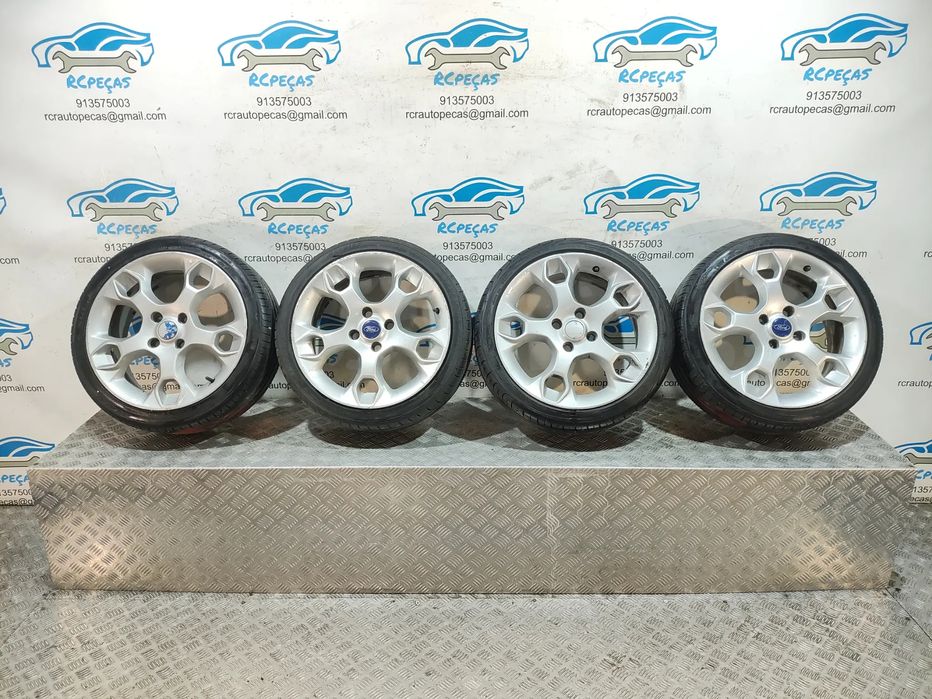 Conjunto Jantes 17 Originais Ford Fiesta Mk7 VII 7 J ET47,5 4x108