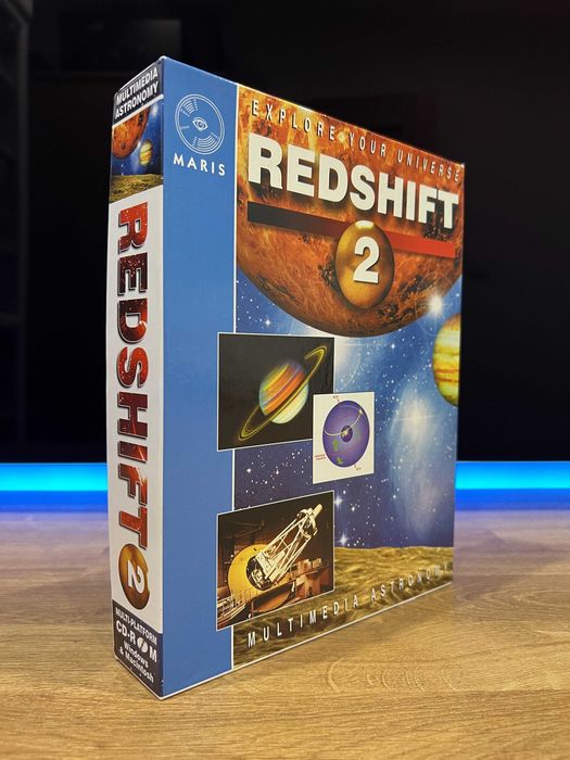 Redshift 2 program astronomiczny (PC/MAC EN 1995) wydanie BIG BOX