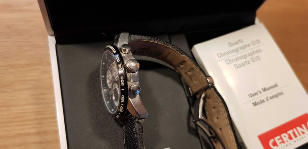 Zegarek Męski Certina DS Podium Chrono Chronograf 100m ETA