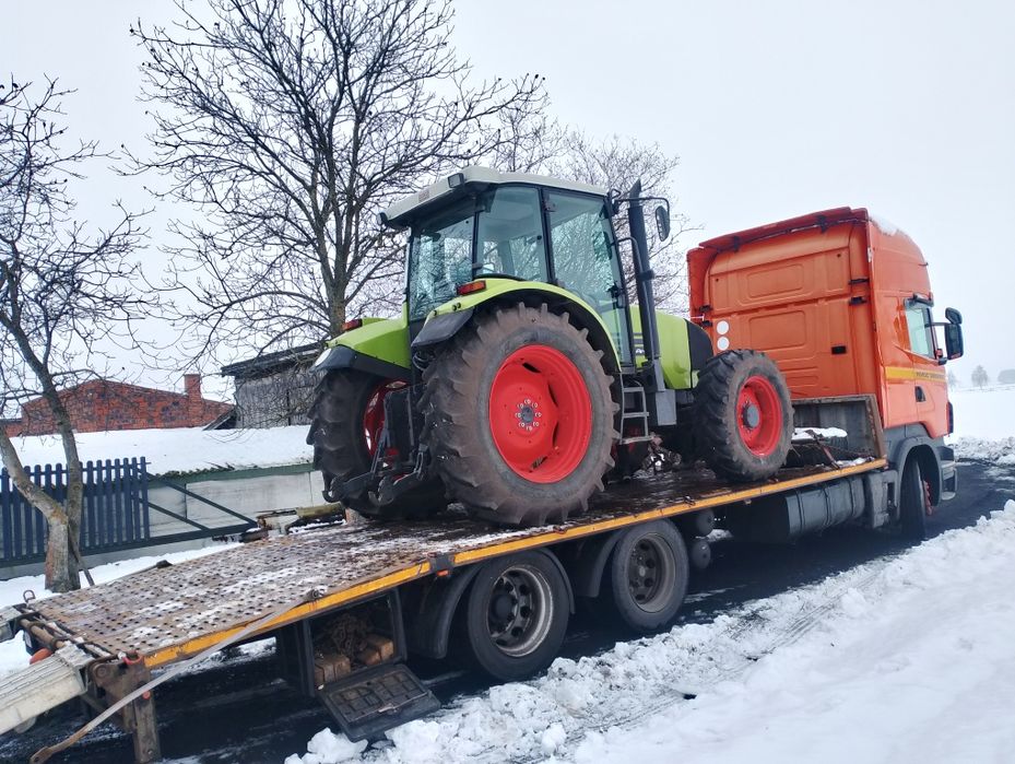 Transport do 15 ton, Przewóz maszyn rolniczych i budowlanych,laweta
