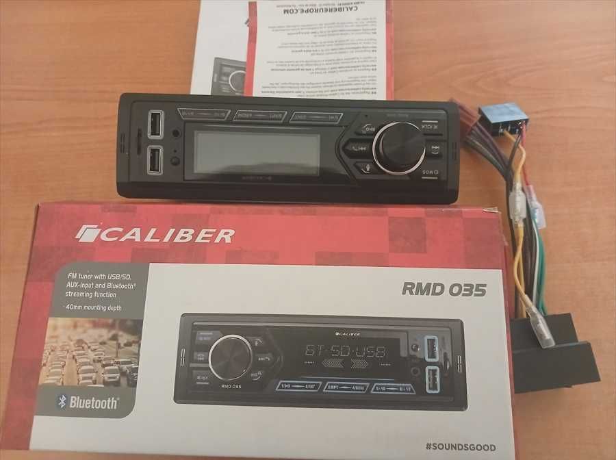 Caliber RMD035 Bluetooth USB/SD/AUX – Excelente estado