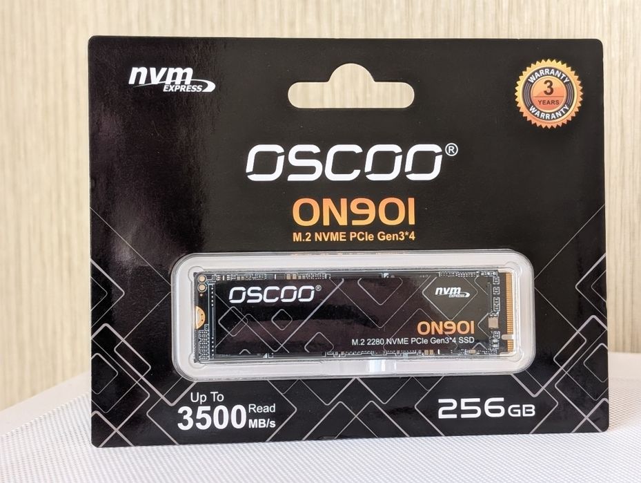 SSD OSCOO  m2 nvme 3500 mb/s 256gb gen3