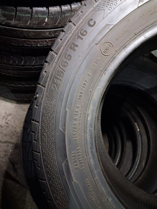ШИНЫ Б/У 215/65 R16C CONTINENTAL Vanco 100