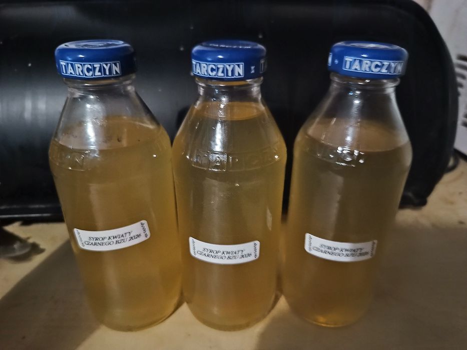 Syrop z kwiatów bzu