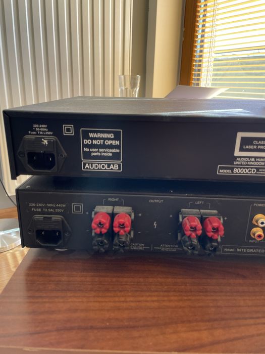 Audiolab 8200A + Audiolab 8000CD + Cambridge Audio Magic DAC 100