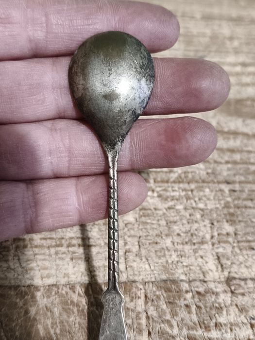 Stara łyżeczka do cukru MET 7