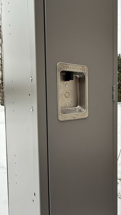 •Nowa Metalowa Szafka BHP•