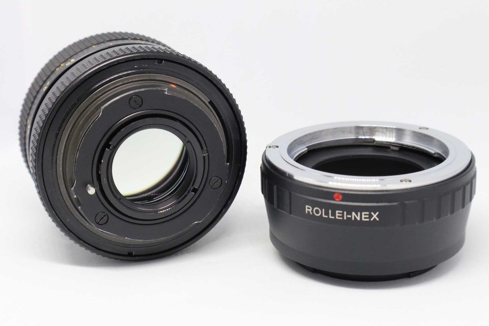 Zeiss Planar 50mm 1.8 (Rollei) + adaptador SONY E / NEX