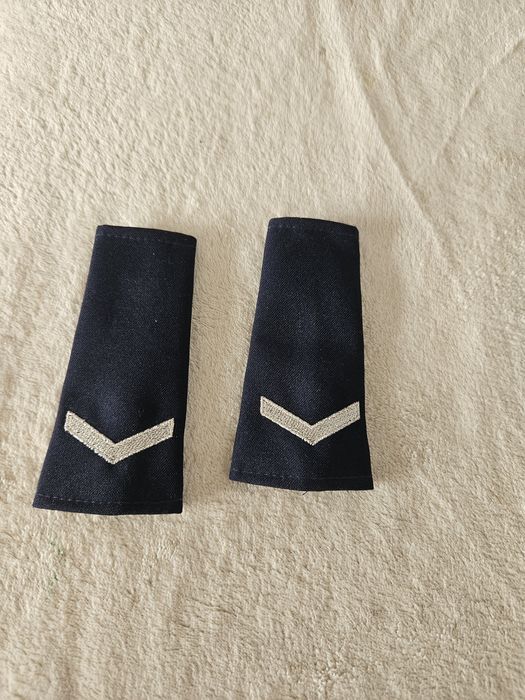 Pagony Policja Granatowe sierżant Pochewki do munduru służbowego 2szt.