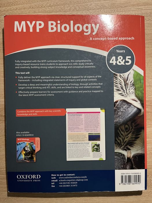 Pordęcznik IB MYP Biology