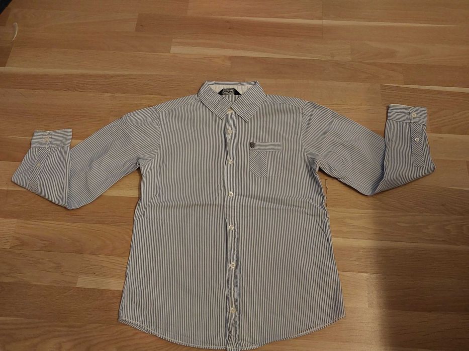 Koszula elegancka H&M, GUESS KALIFORNIA rozm. 140 cm. 3 szt.