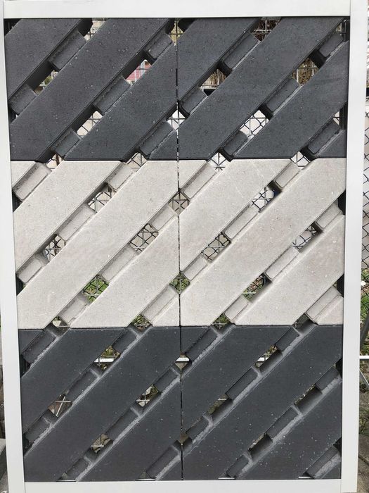 Eko-Trio - ażurowa płyta ekologiczna - 8 cm