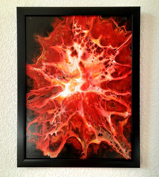 Fluid Art #6 acrylic