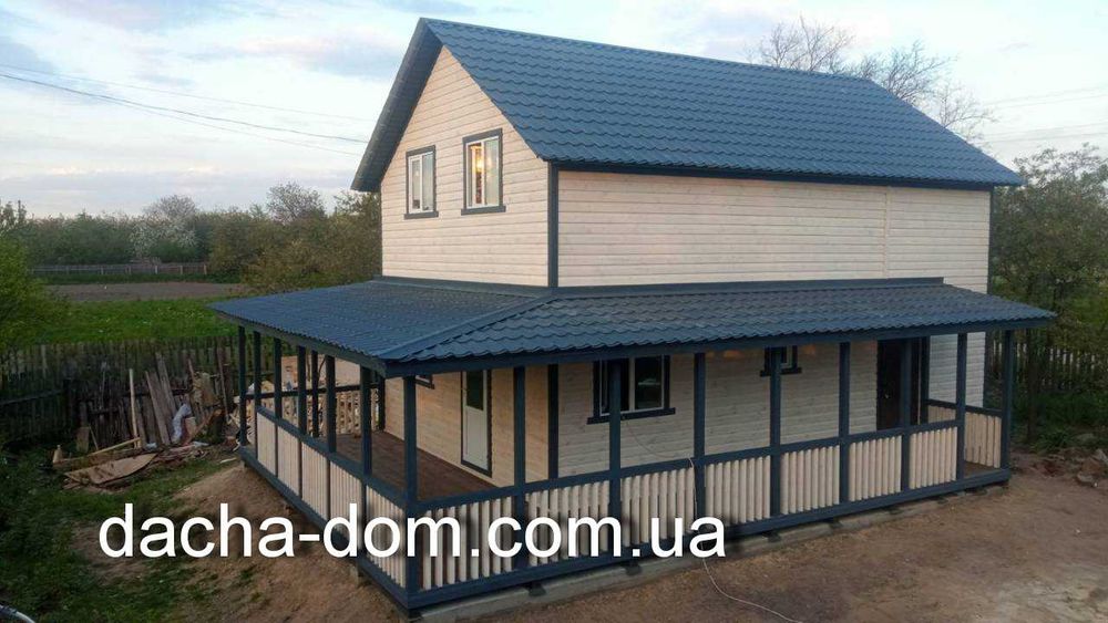 Дачні, каркасні модульні будинки