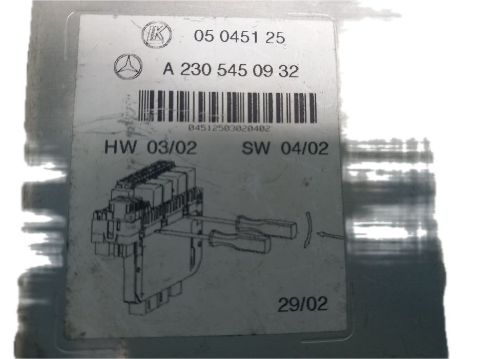 Módulo genérico MERCEDES-BENZ SL (R230)