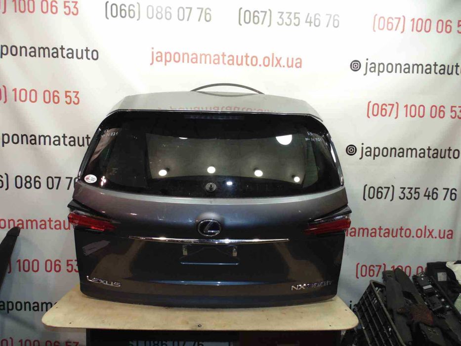 Ляда кришка багажника Lexus NX AZ10 Лексус НХ колір 1H9