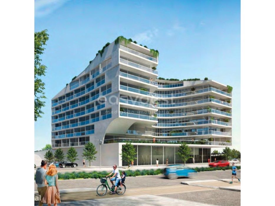 Apartamento T2 no último piso de empreendimento no Foz de Prata