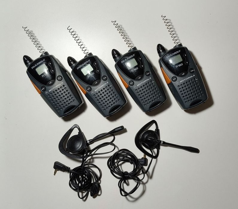## Motorola fr50 ## 4 sztuki krótkofalówka walkie talkie