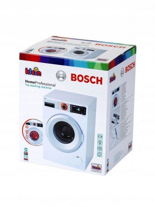 Pralka Bosch Klein 9213 Dla Dzieci Zabawka 4 Programy Efekty Prezent