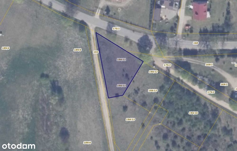 Działka 194/11 w Ełganowie