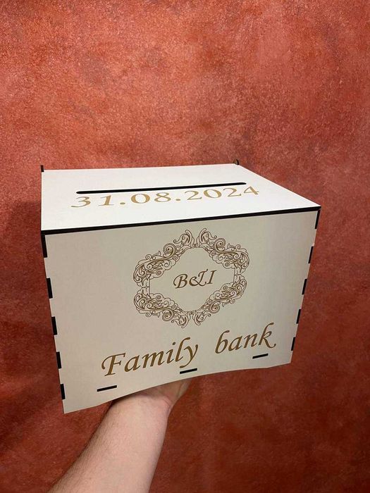 Весільний бокс, скарбниця, бокс для конвертів