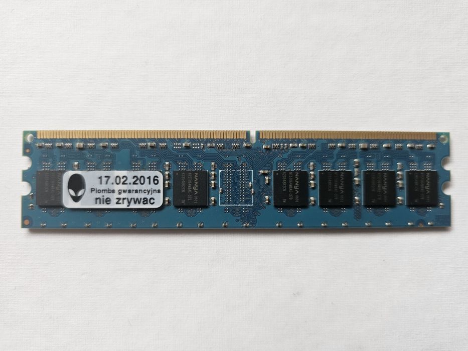 Pamięć RAM DDR2 NANYA 1GB 2Rx8 PC2-4200U-444 12-B1