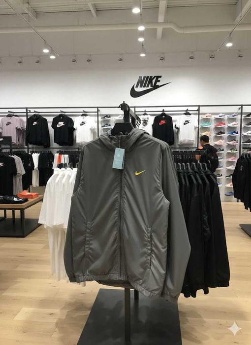 Черная Куртка Ветровка NIKE NOCTA