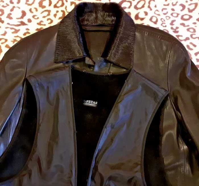 Куртка мужская кожаная UPSTAR Continental р.50-52/185 оригинал
