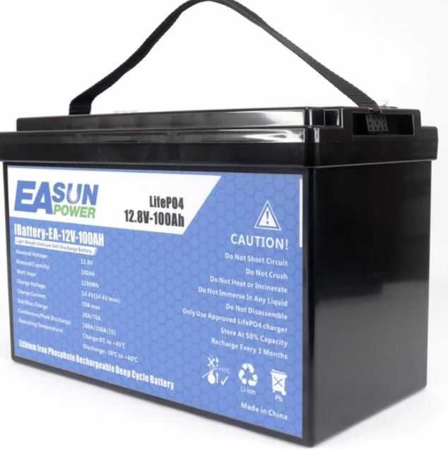 Акумуляторна батарея EASUN LiFePo4 24V 100Ah B