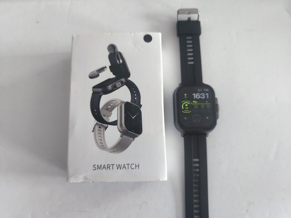 Smartwatch com Auriculares Bluetooth