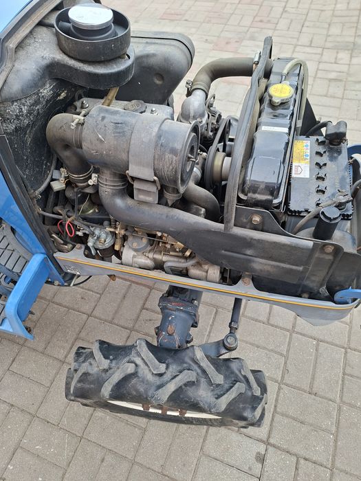 Traktorek iseki 4x4 wspomaganie kierownicy