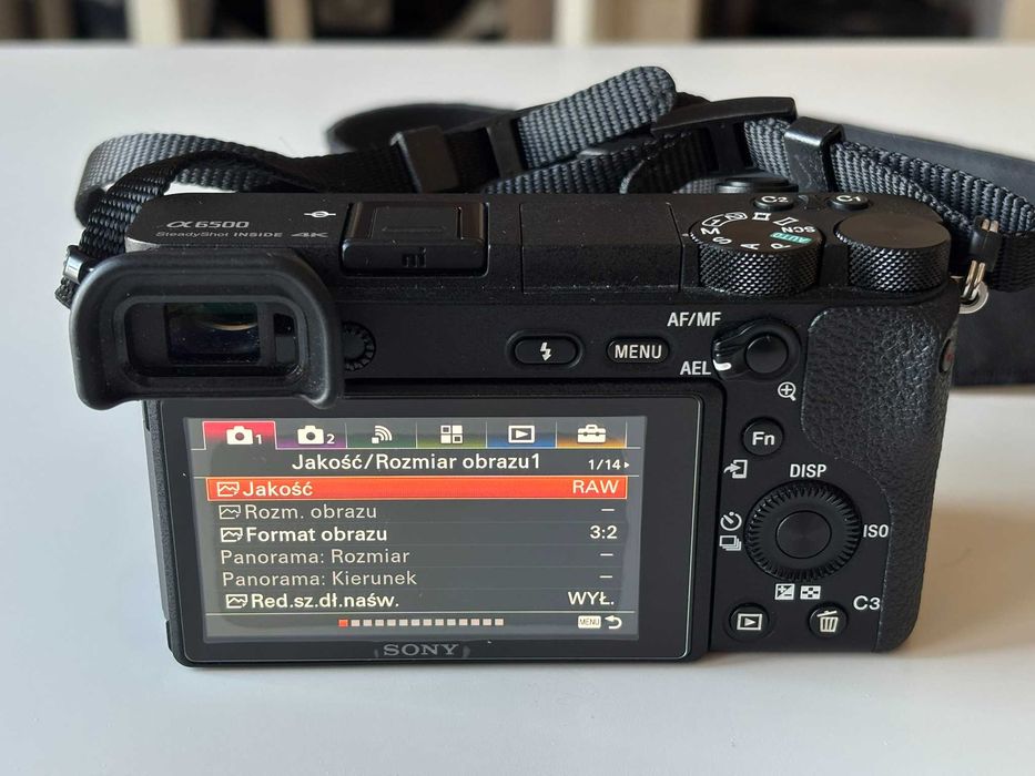 Aparat Sony A6500 body przebieg 14tys