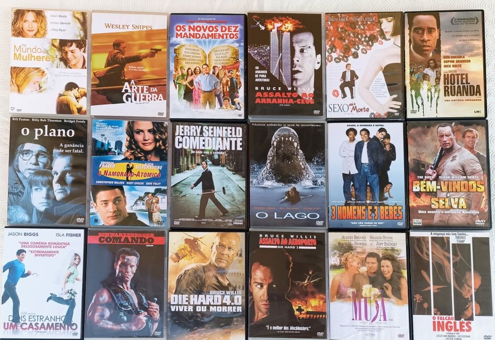 Lote de filmes DVD