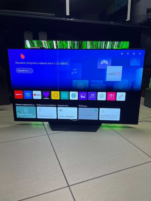 55" 120Гц OLED Сабвуфер LG Смарт Український 55B9 з Німеччини Дефект