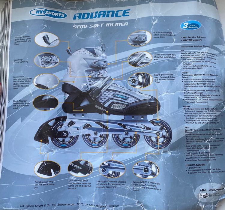 Ролики дорослі Hy sports