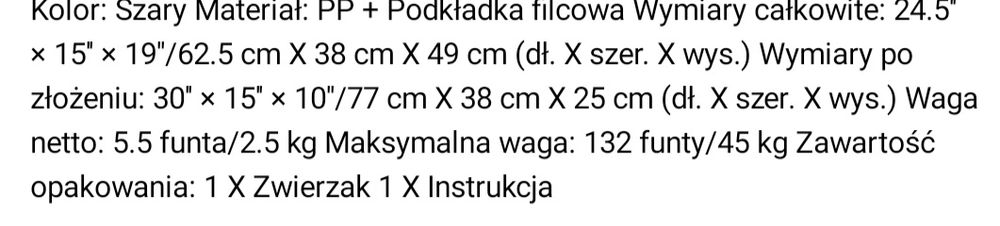 Schody schodki dla psa