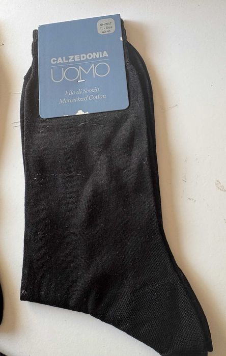 3 pares Meias Calzedonia - Pretas - Homem - 40/41 - Novas