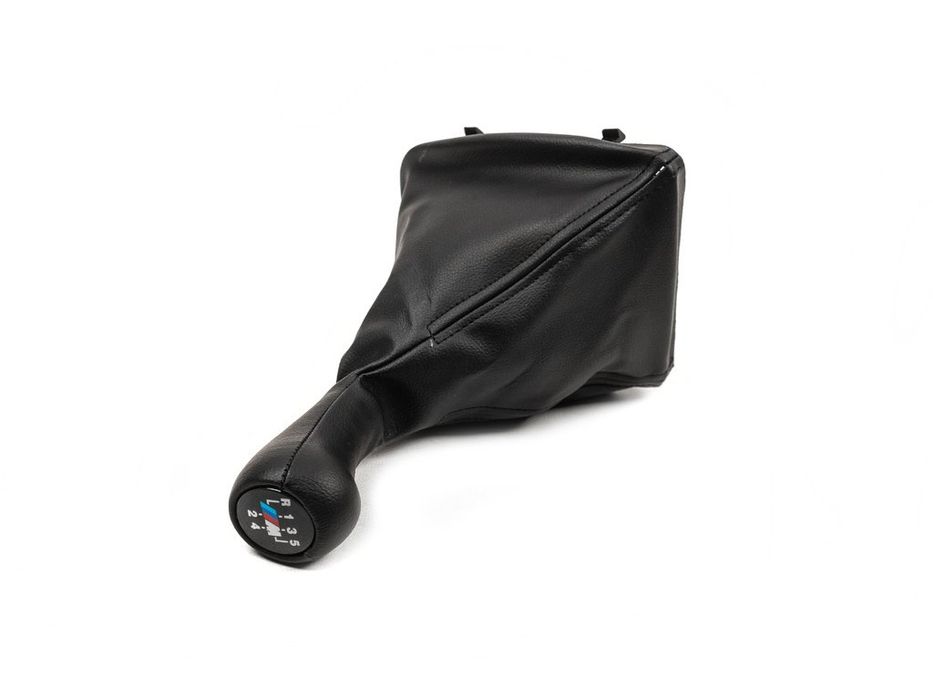 BMW 3 серія E46 1998-2006 рр. Чохол КПП + ручка OEM (кожзам)
