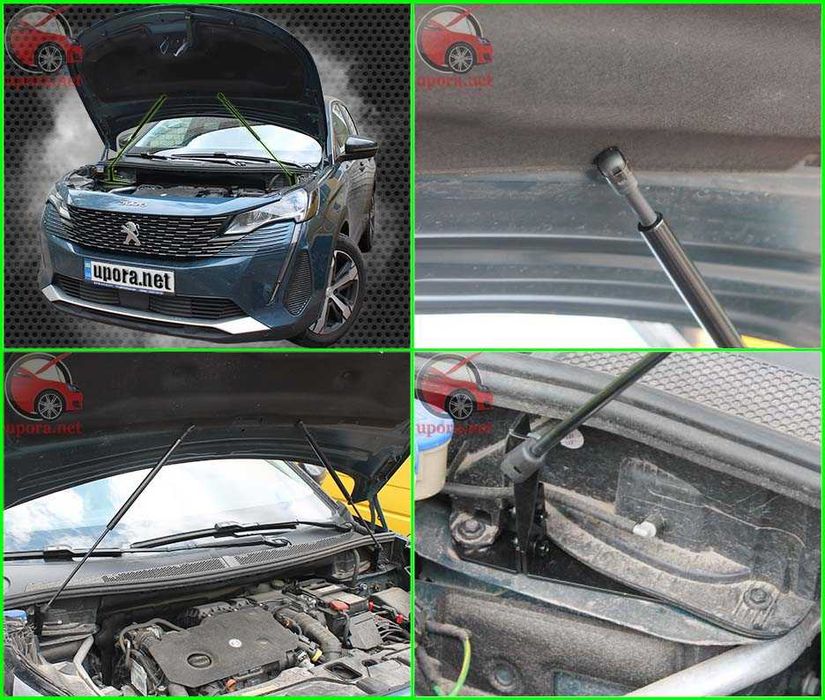 Амортизатор капота Peugeot 301 308 407 807 3008 5008 Landrack Partner