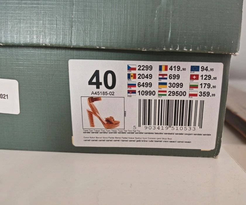 Gino Rossi sandały na platformie r. 40