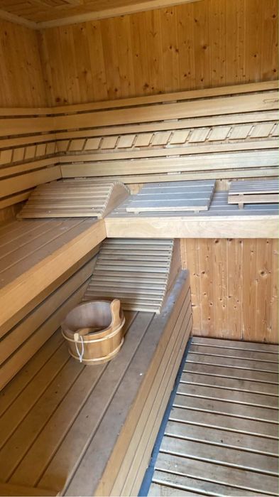 Sauna finska z wyposazeniem