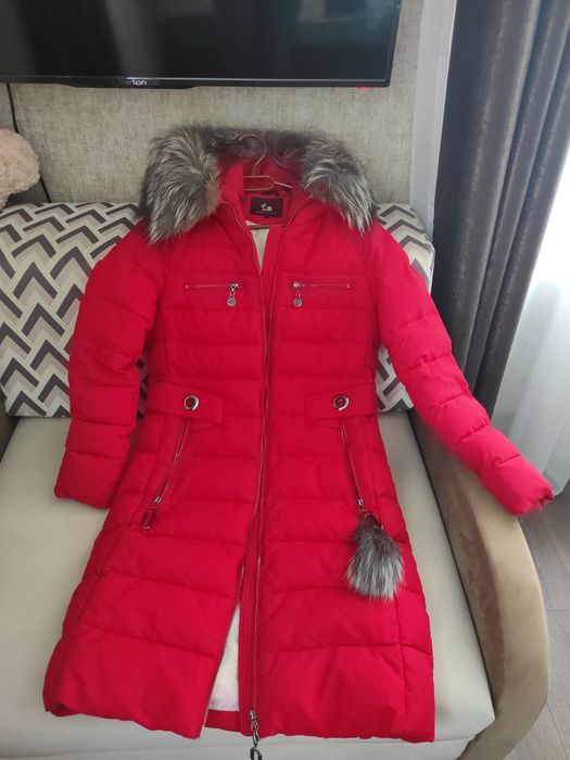 Пуховик зимний, женский