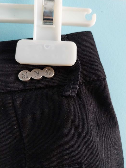 Calças pretas, Mango Basics, tamanho 38/M