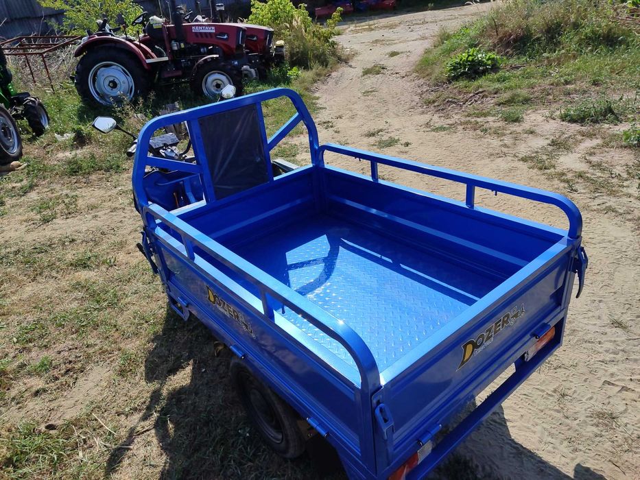 Электрический трицикл Дозер 1200 ватт грузовой Доставка за наш счет