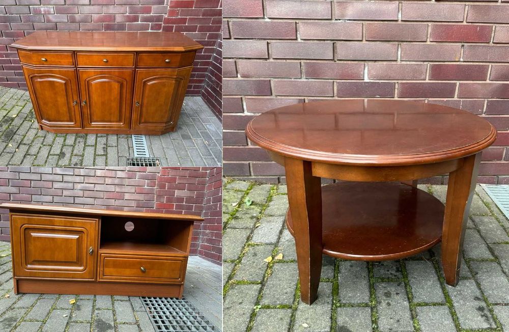 Używane meble - komoda + szafka pod TV + stolik