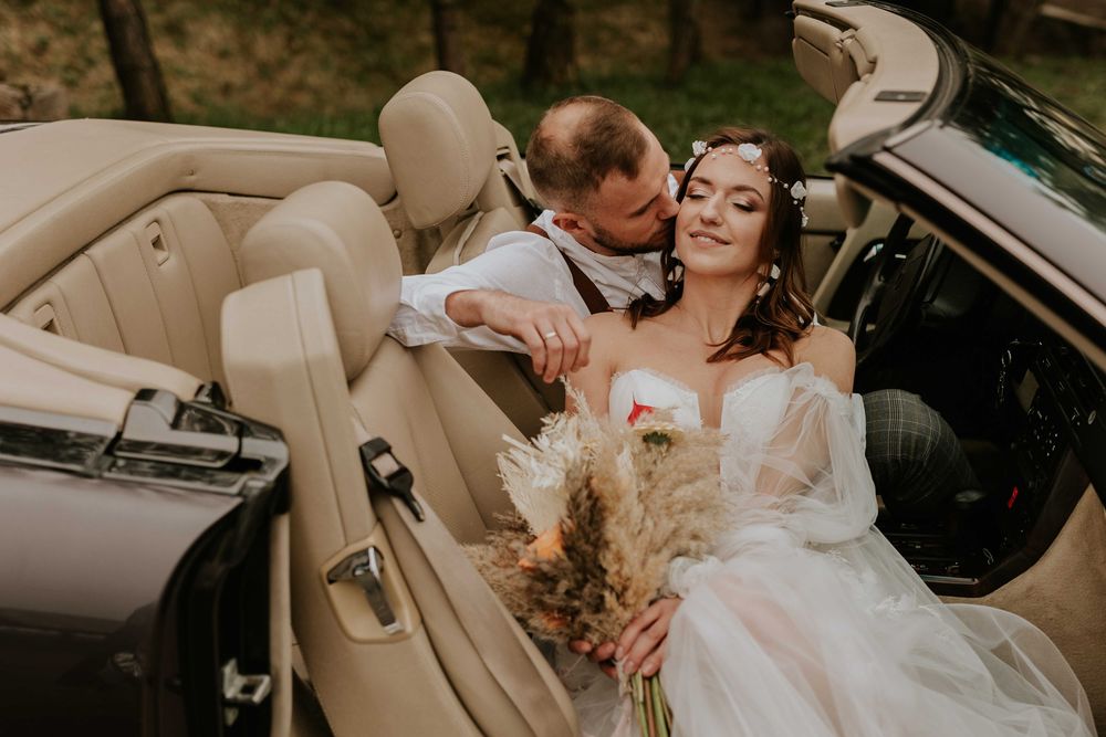 Zabytkowy samochód do Ślubu! Auto do ślubu! Mercedes SL AMG kabriolet,